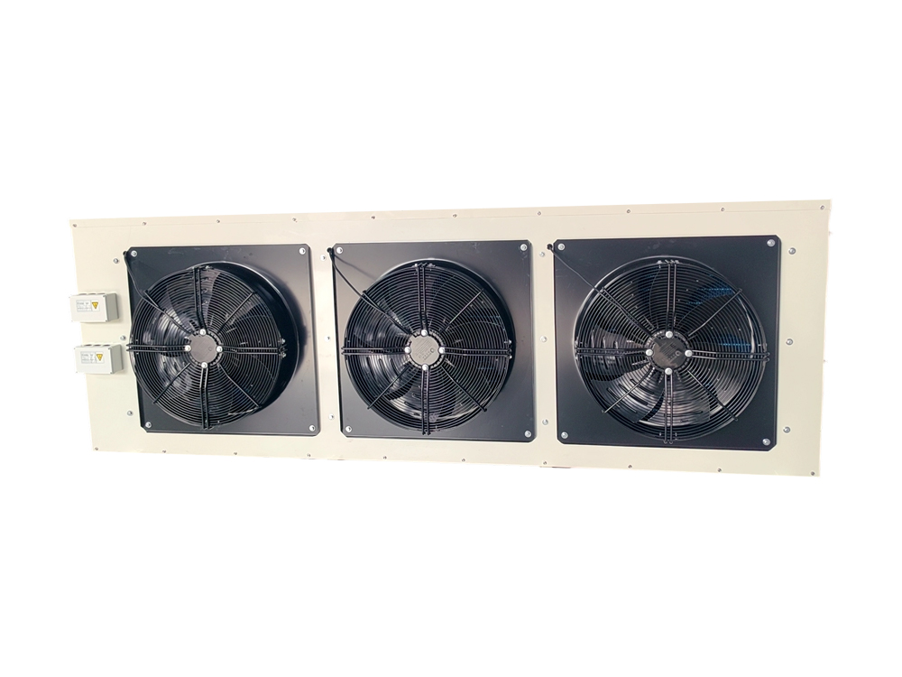 Refrigerador de ar com motor quadrado de rotor externo de alta potência