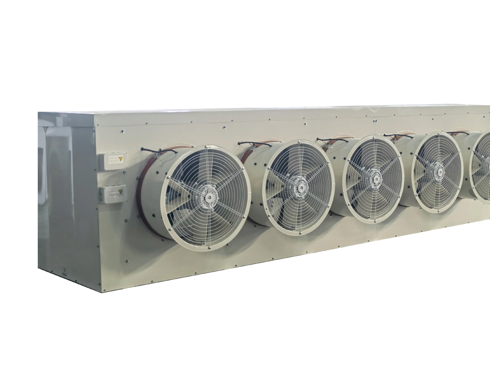 Duto de ar com correia de aquecimento e refrigerador de ar com cobertura de malha protetora