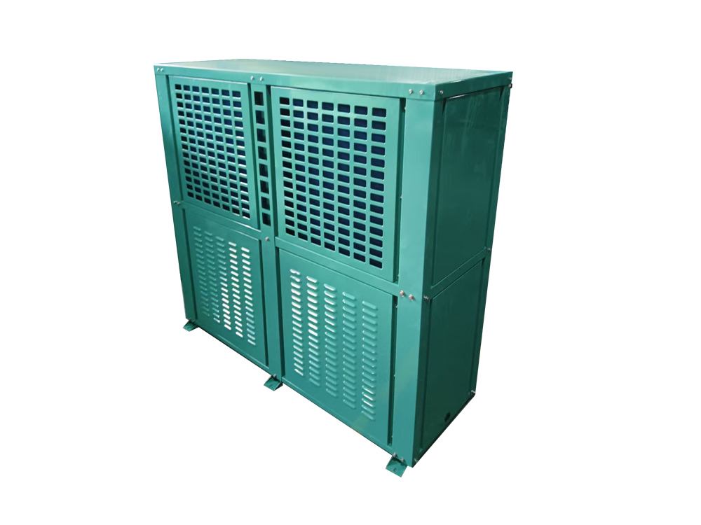 Condensador multi-grade V-box com maior dissipação de calor