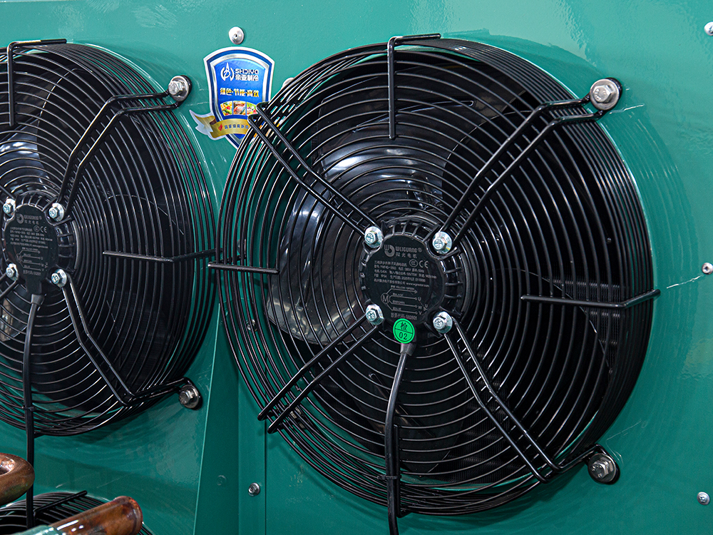 Unidade de condensação de embalagem aberta 10HP Unidade de condensação de embalagem aberta 10HP