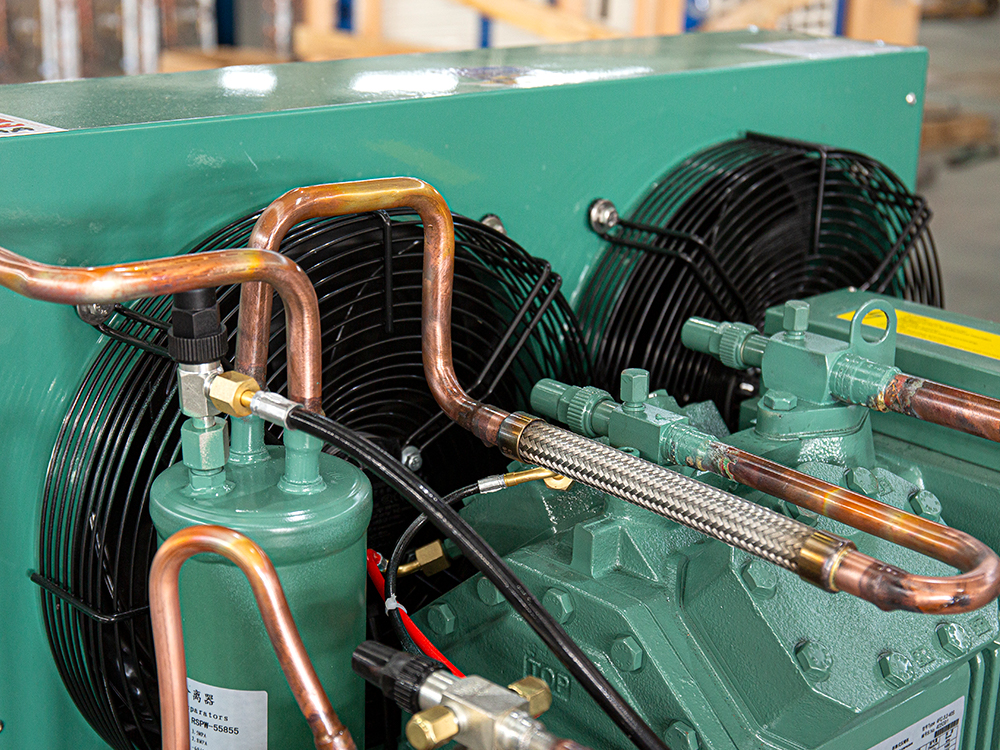 Unidade de condensação de embalagem aberta 6HP Unidade de condensação de embalagem aberta 6HP