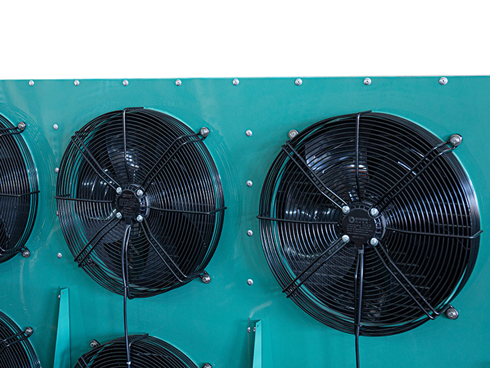Unidade de condensação de embalagem aberta com compressor de dois estágios 30HP Unidade de condensação de embalagem aberta com compressor de dois estágios 30HP