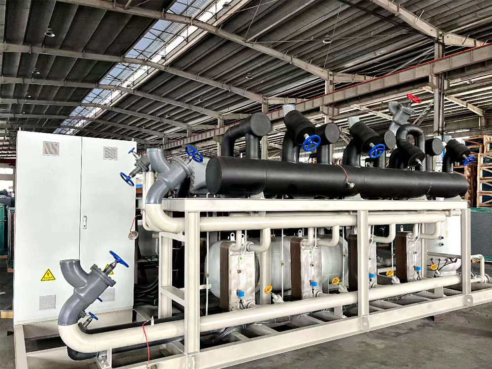 Unidades de compressores de parafuso multiparalelos personalizados